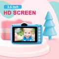 Children's Camera Cute Cartoon Mini Digital Camera For Kids 3.5 Inch 12MP 1080P Photo Video Camera Child Birthday Christmas Gift