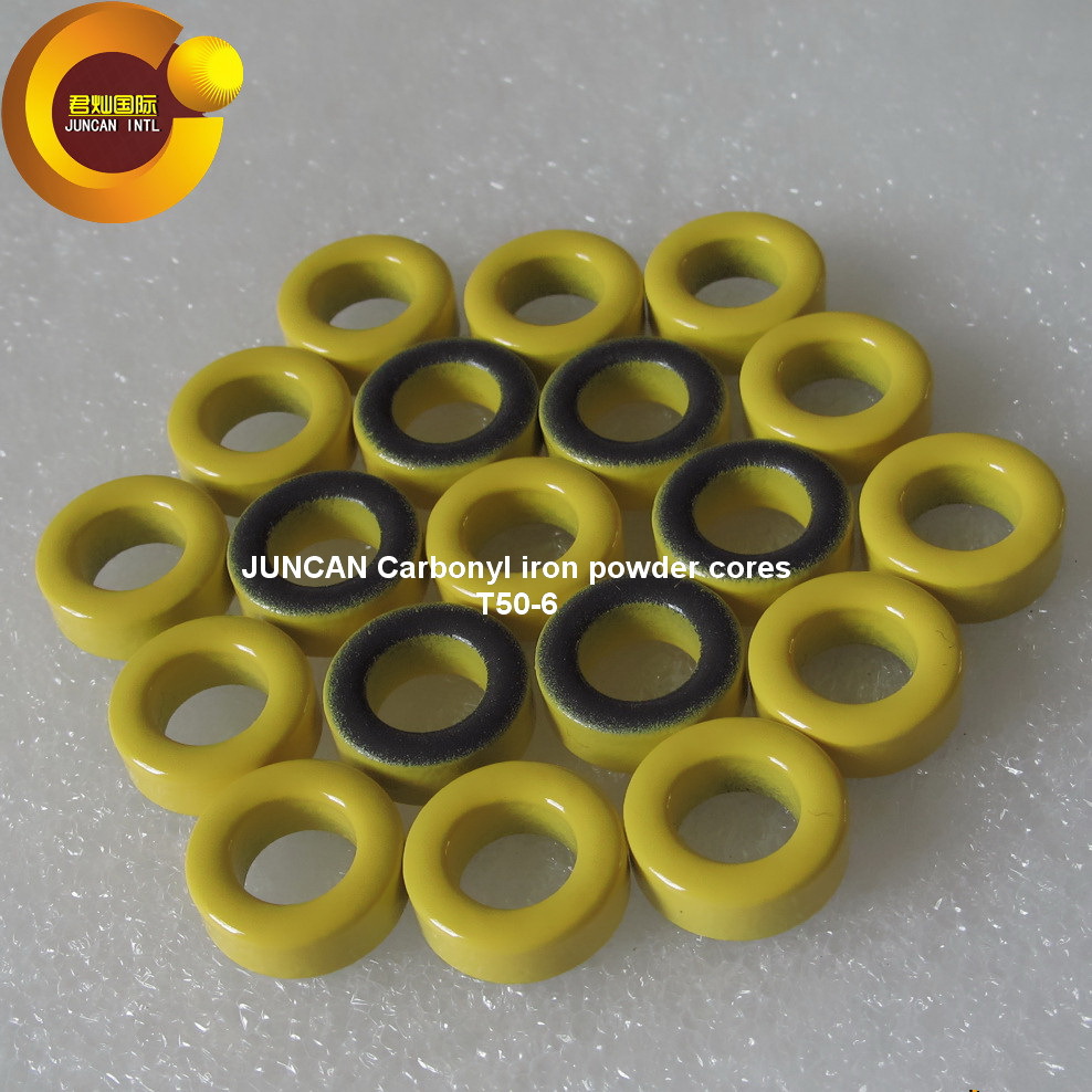 T50-6 High frequency radio frequency magnetic core, carbonyl iron powder core magnetic core