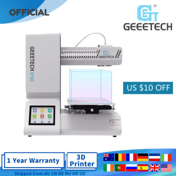 Geeetech mini 3D Printer E180 High Precision Wifi Function Portable Touch Screen 1.75mm 0.4mm Only PLA Entry level 3d printing