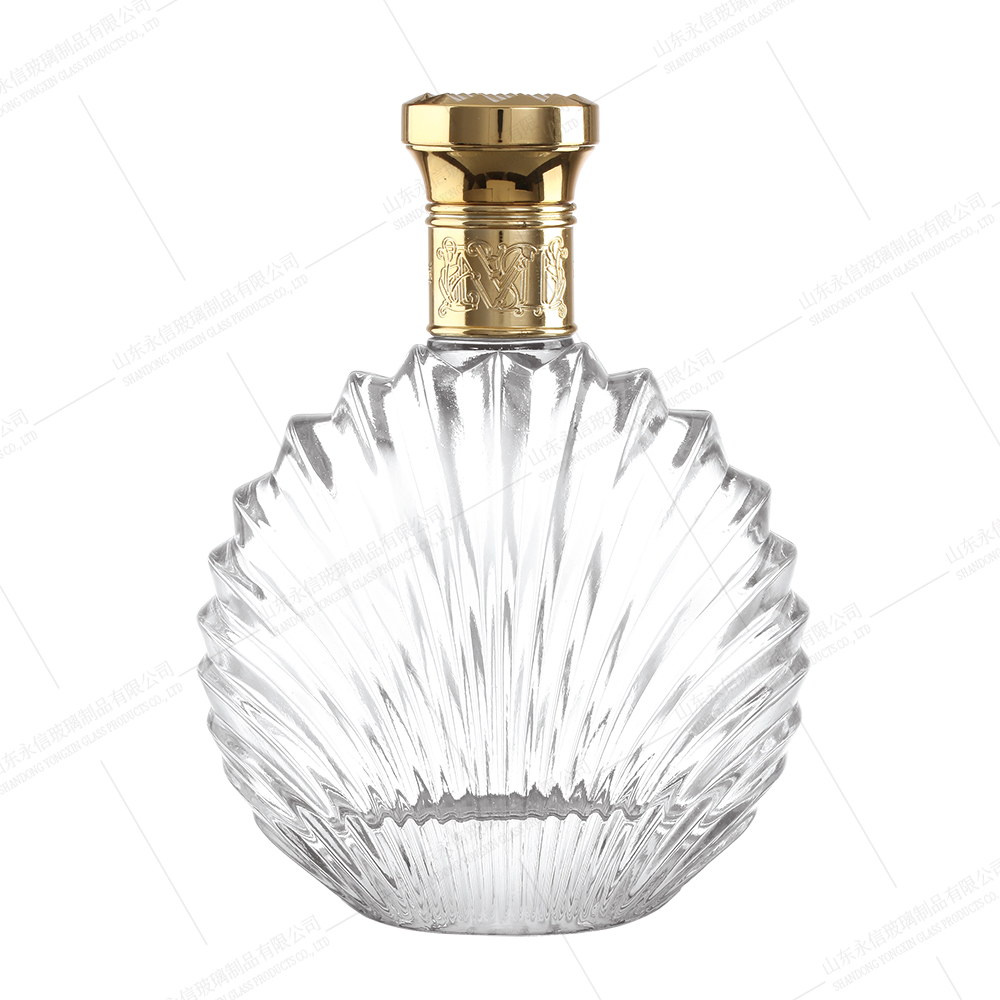 Glass Square Bottle XO Cognac supplier