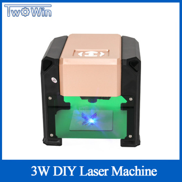 3000mw Automatic Type High Speed Laser Engraving Machine USB DIY Carving Handicraft Wood Engraver Logo Printer burning Tools