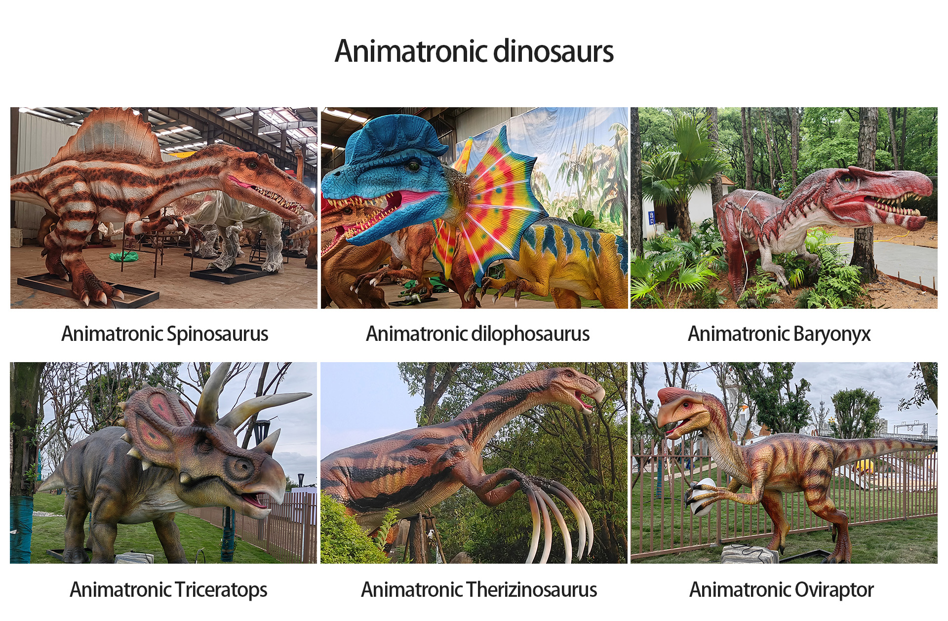 Animatronic Dinosaurs