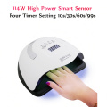 Sun X7 MAX Nail Gel Lamp 114W Nail Dryer For All Gel Varnish UV LED Ice Lamp With LCD Display For Nail DIY Manicure Tools