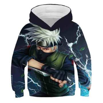 Japanese Anime Naruto children Baby Kids Boy Girl Cartoon Kids Hoodies Cute Baby Girl Sweatshirts Casual Sweatshirt For Boy