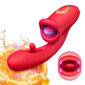 Tongue Vibrator Sex Toy G spot and Clitoral