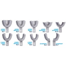 High-Temperature Resistant Autoclavable Dental Impression Tray