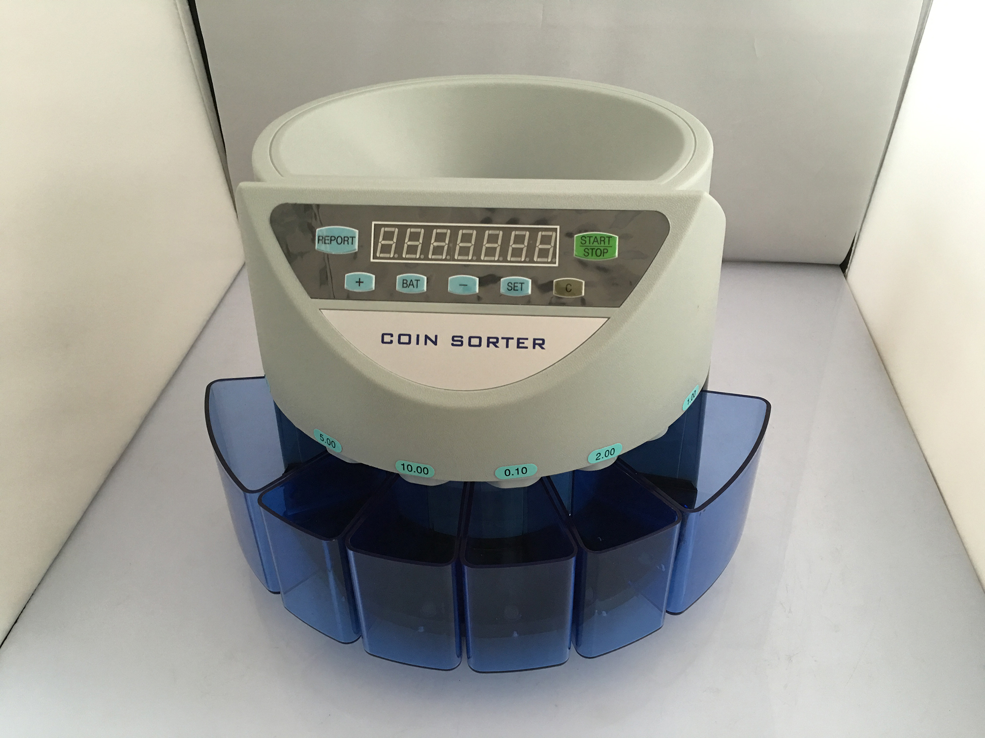 Electronic coin sorter SE-900 coin counting machine for most of countries