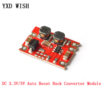 5pcs DC-DC Auto Boost Buck Converter Module DC 2.5-15V to DC 3.3V 5V DC DC Step Up Down Voltage Regulator Power Inverter Supply
