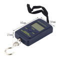 1Pc Pocket Electronic Digital Scale 40kg/10g Hanging Luggage Weight Balance Steelyard Scales Weighter Black High Quality