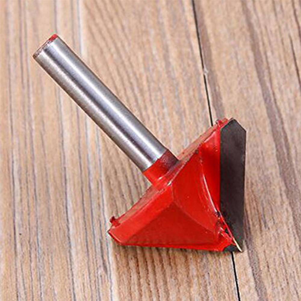 60/90/120 Degree Engraving V Groove Bit Tungsten Steel CNC Router Engraving Wood Working Tool Milling Cutter Machine Accessories