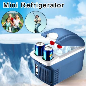 8L Mini Portable Cooling Warming Refrigerators Freezer Insulation Box Dual Use Cooler Warmer For Auto Car Outdoor Picnic