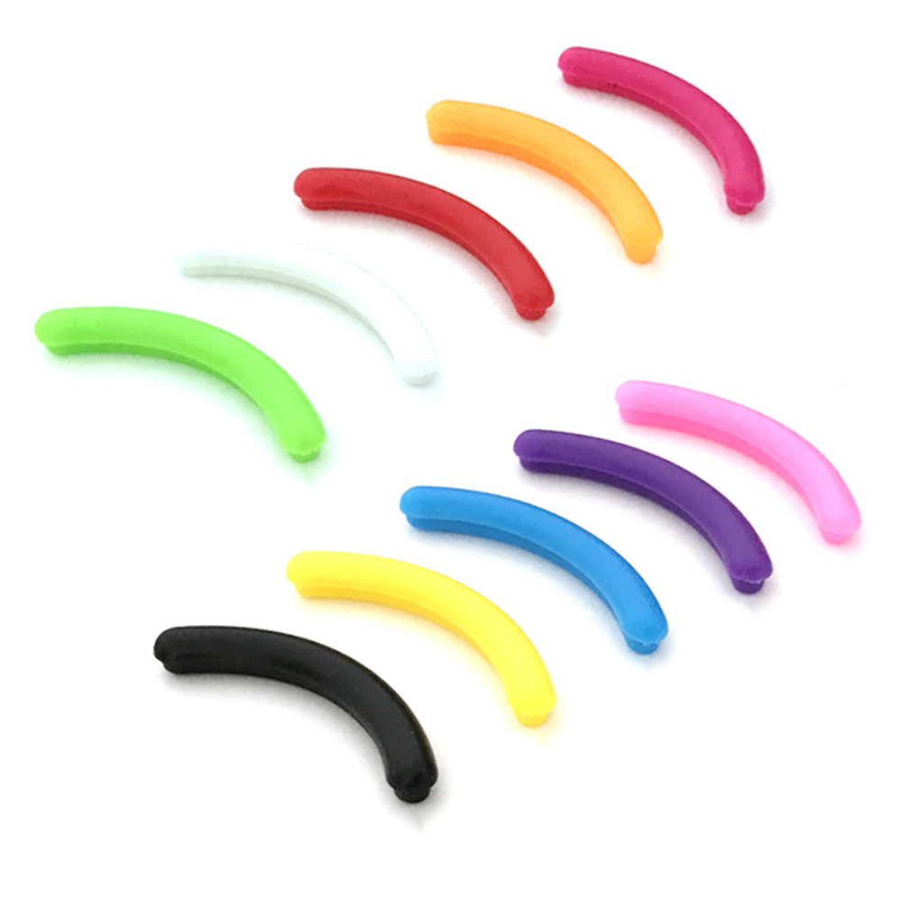 Mini Eyelash Curler Replacement Silicone Pads Refill Rubber 6PCS Random Colors Makeup Eye Lash Curling Accessories Tools