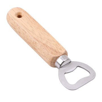 Wood Handheld Bartender Bottle Opener Wine Beer Soda Glass Cap Bottle Opener Kitchen Bar Tools Bottle Opener