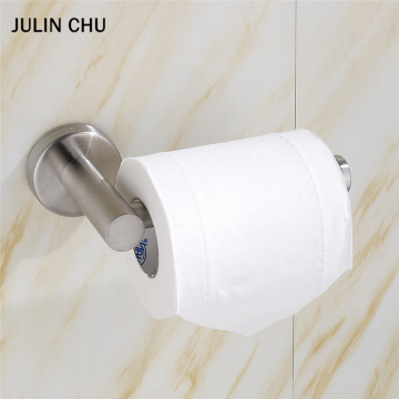 Adhesive WC Paper Holder 304 Stainless Steel Lavatory Kithchen Bathroom Toilet TIssue Hanger Roll Holder Black Wall Mouted