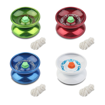 Hot! Random Color Alloy Yoyo Professional High Performance Speed Cool Alloy Yoyo Leisurely Walk Ball Children Games New