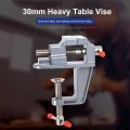 35MM Aluminium Alloy Table Bench Clamp Vise Mini Bench Vise Table Screw Vise for DIY Craft Mold Fixed Repair Tool