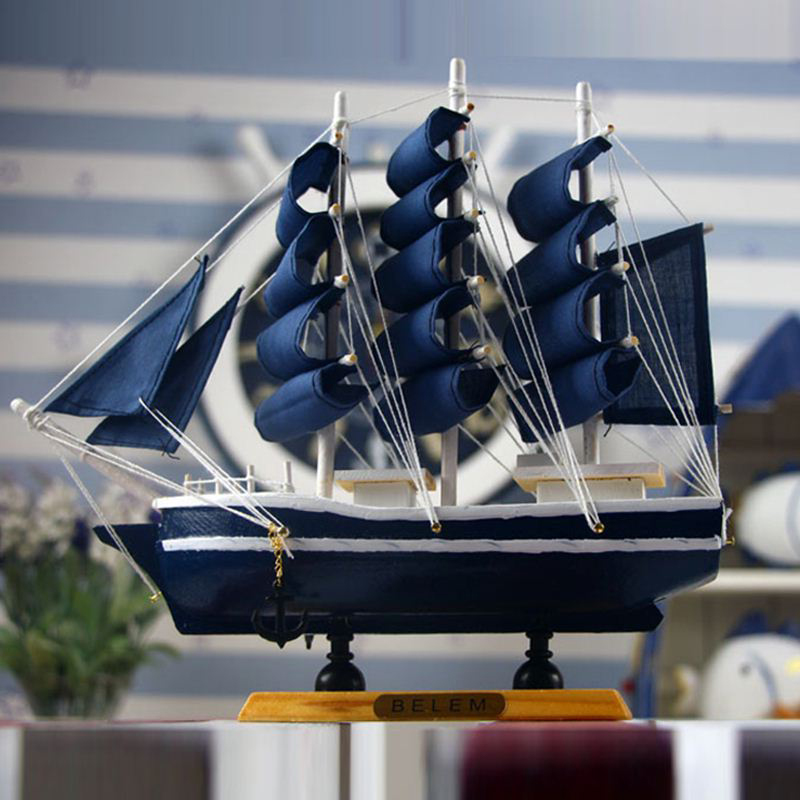 DIY Wooden Scale Model Ship Assembling Building Kits Ship Model Wooden Sailboat Toys Sailing Model Assembled Wooden Kit Kid Gift