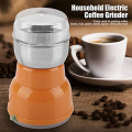 220V Electric Stainless Steel Coffee Bean Grinder Flour Herbs Spices Nuts Grains Mill Machine Household Electric Bean Grinder
