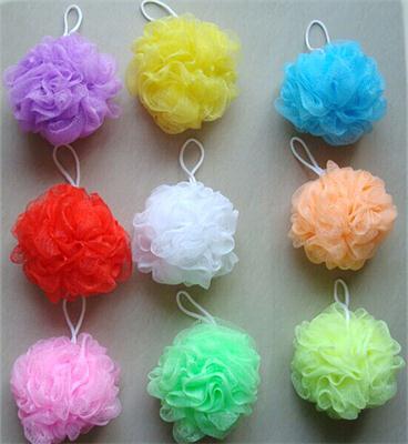 Fashion Bath Ball Bathsite Bath Tubs Cool Ball Bath Towel Scrubber Body Cleaning Mesh Shower Wash Sponge Product