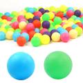 100pcs/pack 40mm 2.4g Colored Ping Pong Balls Mixed Colors Entertainment Table Tennis Balls for Game and Advertising