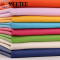 Meetee 90X138cm 0.7mm Thick Litchi Synthetic Leather PU Leather Fabric Bags Sofa Home Decor Faux Leather DIY Sewing Materials