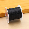 15 colors available 8Yards/roll Crystal line Rubber Nylon Cords/String Chinese Knot Cord DIY Bracelet Jewelry Findings