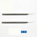 Ophthalmology Microscopic Titanium Alloy Hack Core Knife 45 degree 90 degree Eyelid Tools