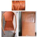 500G Imitation Flat PE rattan plastic synthetic rattan basket handicrafts weaving raw material for furniture outdoor table chair