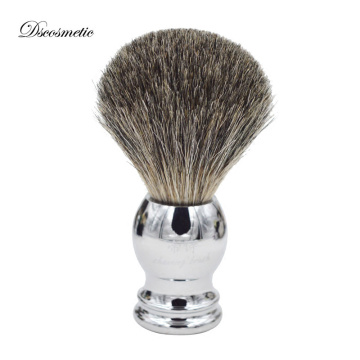 pure Badger high quality Hair shaving brush with metal Handle Shaving Brush for shave barber tool