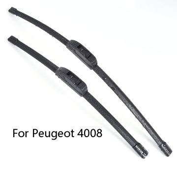 Car Windshield Wiper Blades For Peugeot 4008 from 2012 2013 2014 2015 Car Windscreen wiper Rubber