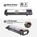 A3 Laminator Photo/Paper/Document Hot Cold Laminating Machine with 4 Roller LED Display Fast Laminating Temperature Adjustable
