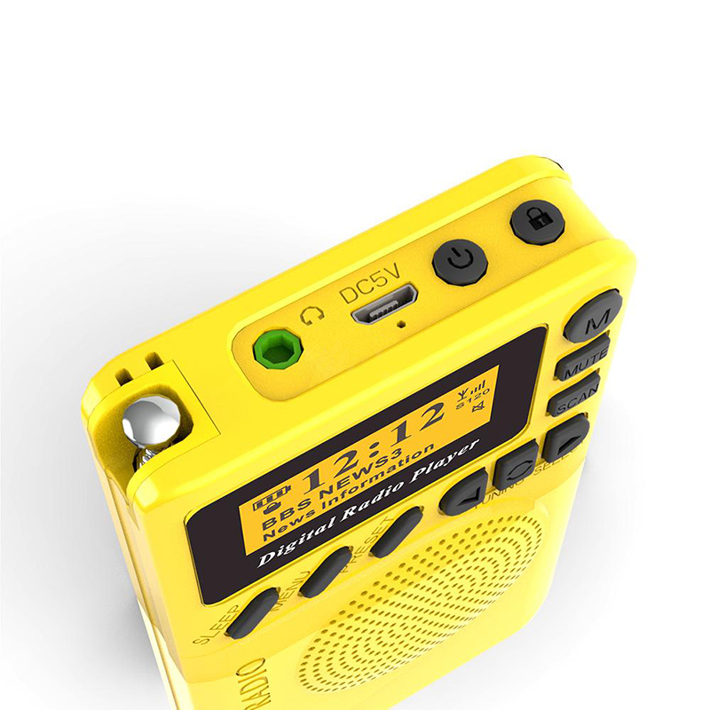 Wireless Radio Speakers Portable FM Radio Music Player Digital Mini Pocket Radio Multifunctional FM Sound Recorder Insert Card