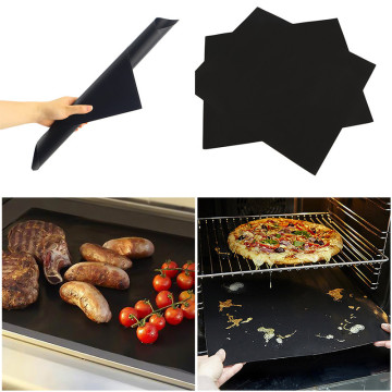 2 Pcs/Set Reusable BBQ Grill Mat Pad Sheet Plate Portable Easy Clean Nonstick Bakeware Cooking Tool BBQ Accessories 2020