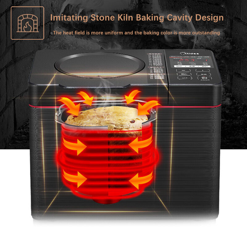 Automatic bread machine multi-function smart toast, cake, jam making machine automatic ingredients