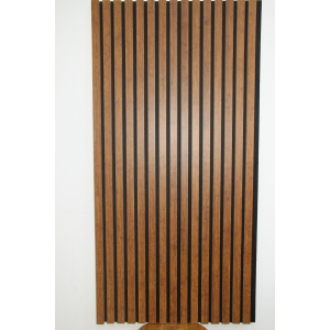 Coffee bamboo acoustic slat wall panel