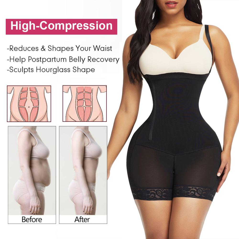 Colombian Reductive Girdles Women Tummy Control Butt Lifter Body Shaper Post Liposuction Waist Trainer Corset Slimming Underwear