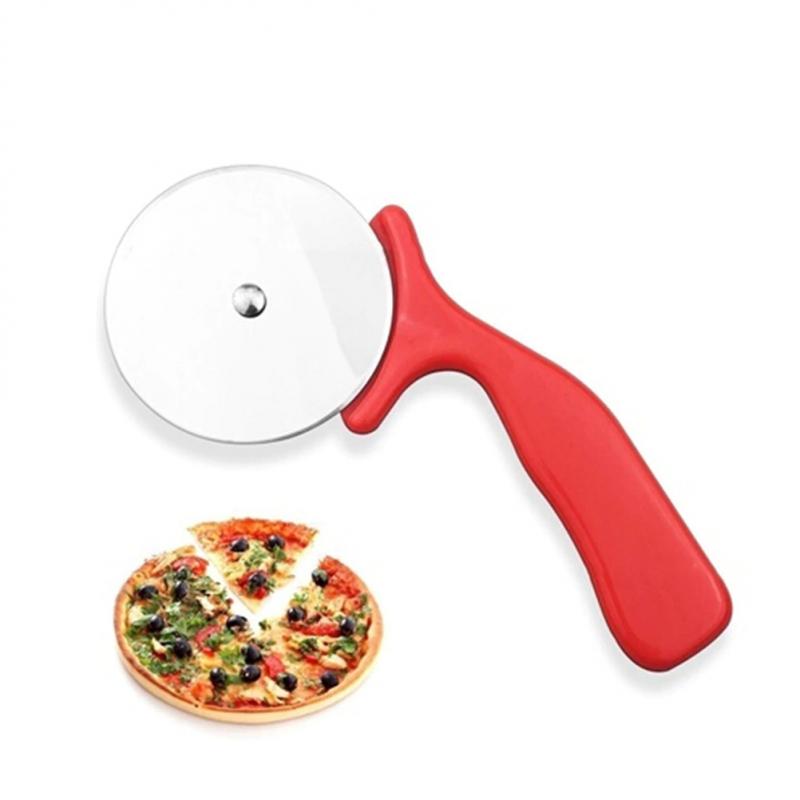 1PC Stainless Steel Pizza Wheels Cutter Home Kitchen,Dining and Bar Bakeware Pizza Tools Convenient and Practical Pizza Cutter