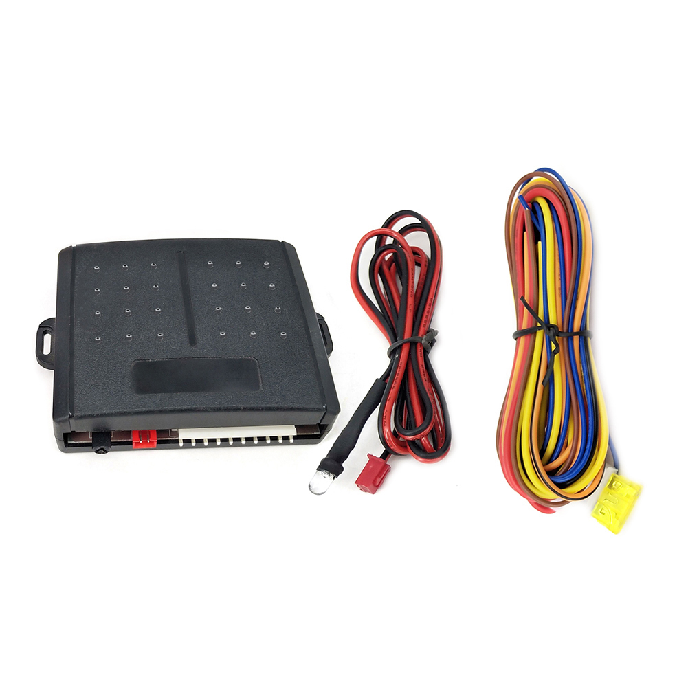 Car Led Light Auto ON/ OFF Delay Controller Coming Home Sensor With Alarm System Keylees Entry System