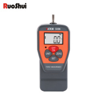 RuoShui 500N Force meter portable Digital Push Pull Gauge Force Measuring Instrument test 50kg EU plug dinamometro Tension Meter