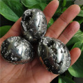 Healing Pyrite Natural Pyrite Crystal Mineral Healing Crystals Specimen Egg Home Decor Stone 1PC Rough Pyrite 90-180G 1PCS