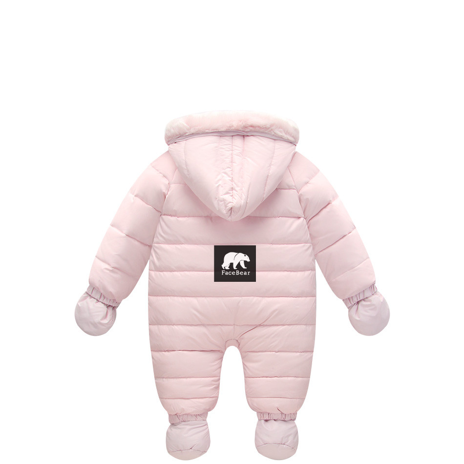 Orangemom winter baby boy snowsuit 90% duck down infant snow jacket waterproof thick jumpsuit for children's jacket 6-24M infant