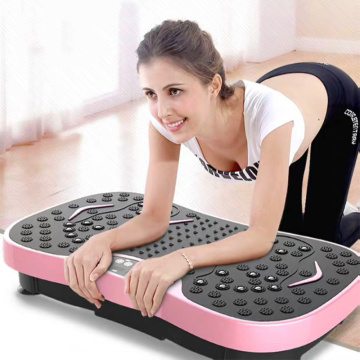 home lose weight gym equipment exercise vibration plate, body building vibration machine, crazy fit massage