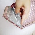 25pcs 15x13cm/15x20+4cm Rose Gold Bubble Bag Extra-Thick Poly Padded Envelope Multifunctional Mailer for Gift Package