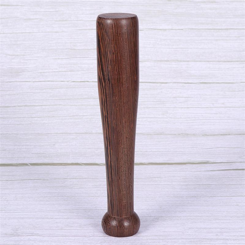 1 pc Garlic Pounder Solid Wood Manual Durable Traditional Spice Masher Herb Pestle Kitchen Tool for Home Restaurant
