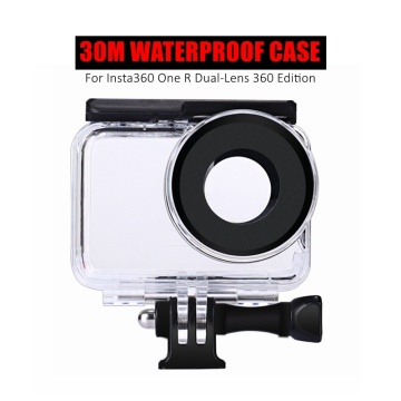 30m Insta 360 R Underwater Protective Box Dive Case Waterproof Housings For Insta360 ONE R Dual-Lens 360 Mod Accessories