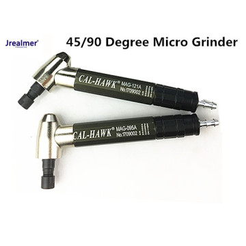 Jrealmer 45/90 Degree 3mm Labor Saving Die Grinder Air Micro Die Angle Grinder Mini Pneumatic Polishing Rotary Kit Best Price