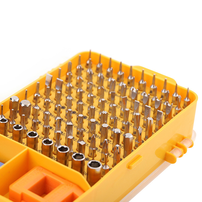 Multi-function Precision Screwdriver Bit, Plum Blossom PC Mobile Phone Equipment Repair Hand Tool 110 In 1 Screwdriver Set