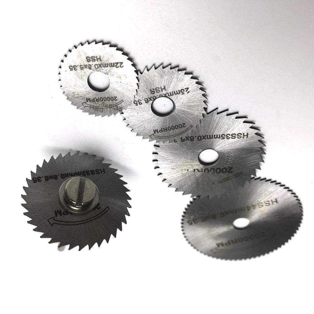 Mini Circular Saw Blade Hss Cutting Disc Rotating Drilling Tool Accessories For Wood Plastic And Aluminum