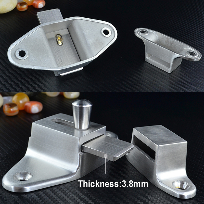 304 Stainless Steel Latch Bolt for Door Window Cabinet Drawer Personal Safe Home Security Hardware YP225i