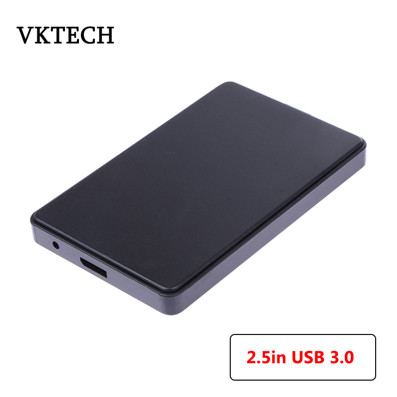 VKTECH 2.5in USB 3.0 SATA Hdd Box HDD Hard Drive Case Box External Computer Box and Housings for HDD Box Case for computer Newst